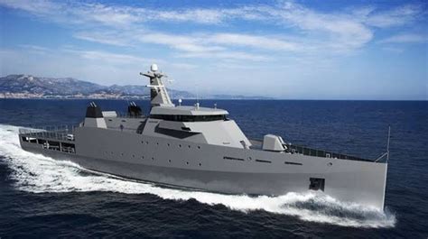 Abu Dhabi Ship Building S Opv Launch Of A New Offshore Patrol Vessel