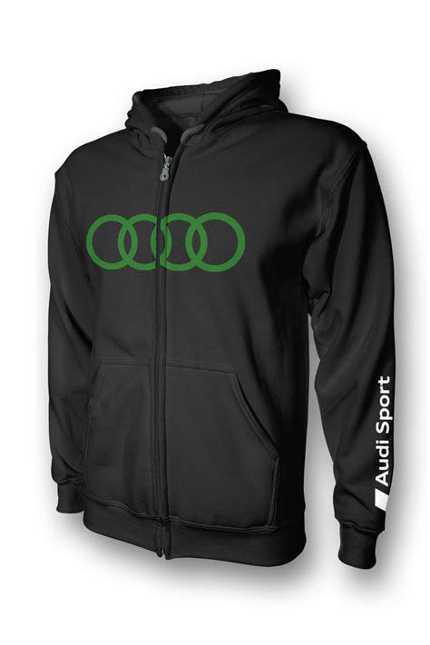 Audi Logo Full-Zip Hoodie – ZEUS