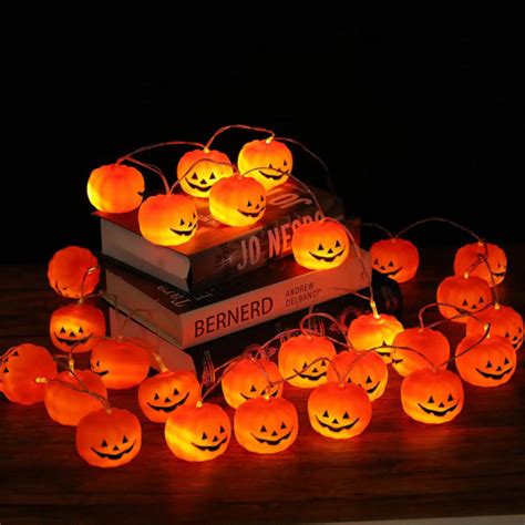 Dropship Halloween Pumpkin String Lights, Holiday LED Lights For Indoor ...