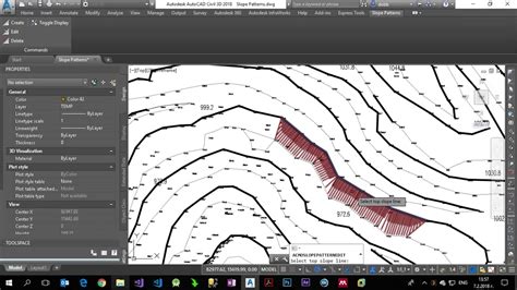 Create Slope Patterns In Autocad Civil D Etc Youtube