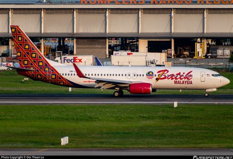 9M LDG Batik Air Malaysia Boeing 737 8U3 WL Photo By Ooi Thean Le ID