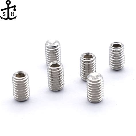 Asnzs 1421 Stainless Steel Sus304 Iso Metric Hexagon Socket Set Screws