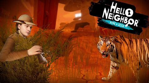 ПРЯТКИ С ТИГРОМ Hello Neighbor Hide and Seek 1 YouTube