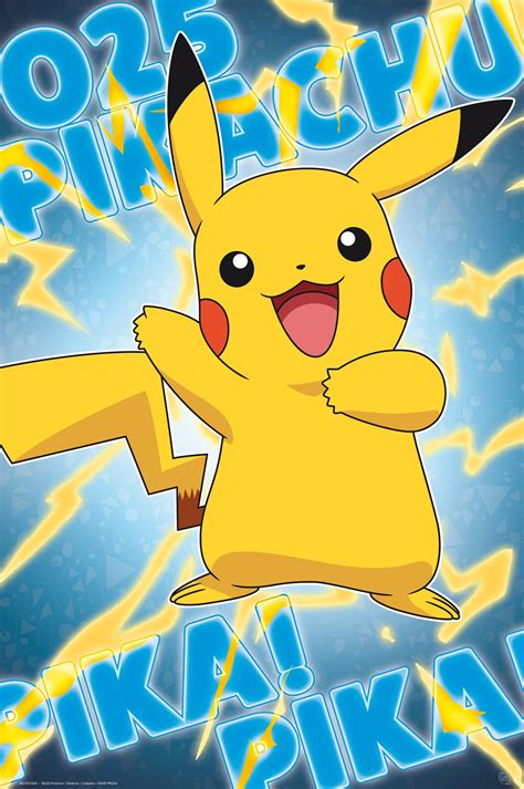 Poster Pokemon Pikachu 61x915cm Yourdecorationnl