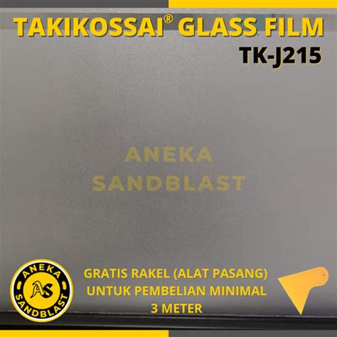 Jual TAKIKOSSAI Sticker Stiker Sandblast Sunblast J215 TAKI KOSSAI 25