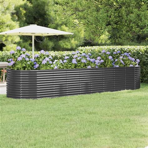 Yolola Hochbeet Oval Metall Hochbeete F R Garten Pflanzk Bel Hochbeet