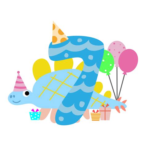 Happy Birthday Dinosaur Clipart Party Dino Png