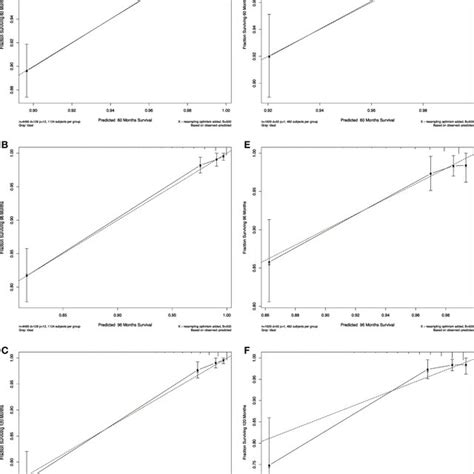 Calibration Curves For Rai Show The Relationship Between The Predicted