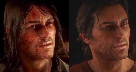 A Direct Comparison Between Npc John And Epilogue John People Have