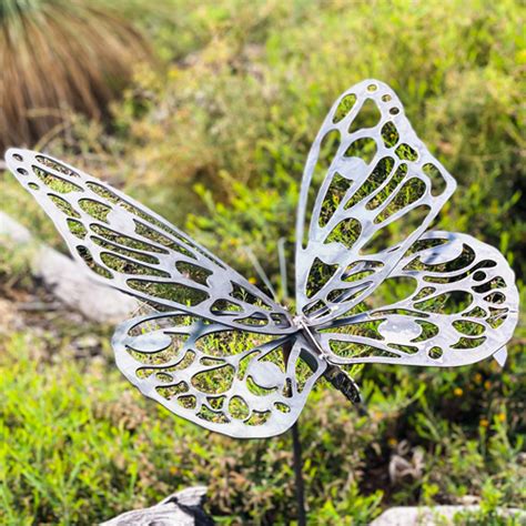 Garden Art - Butterfly Sculpture Large - Steel - Guildford Garden Centre