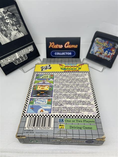 Sega Game Gear Sonic Drift Racing (CIB) PAL – Retro Game Collector