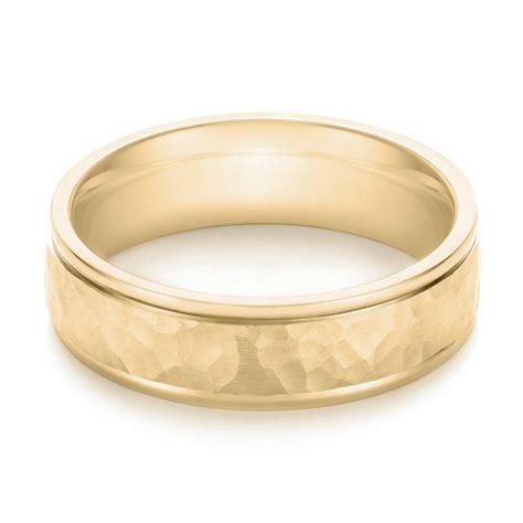 K Yellow Gold Men S Wedding Band Seattle Bellevue Joseph