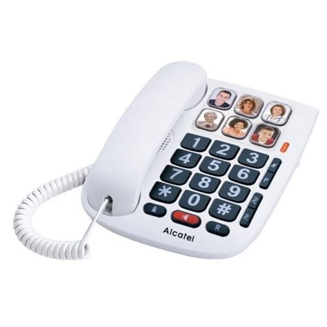 Alcatel TMAX10 Téléphone de Bureau Comfort Blanc PcComponentes fr