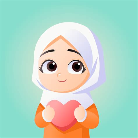 Download Muslim, Hijab, Cartoon. Royalty-Free Vector Graphic - Pixabay