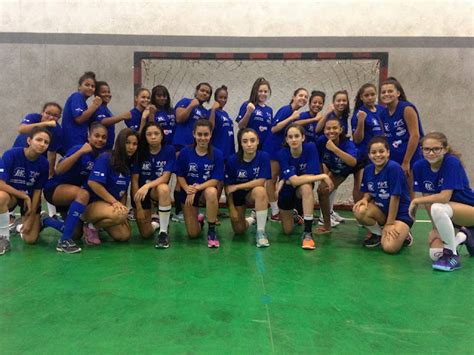 Handebol Infantil Feminino Do Time Jundia Disputa Lugar Da S Rie