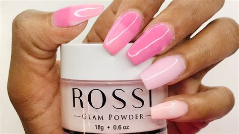 Rossi Nails Dip Powder Review Youtube