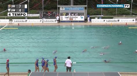 Pallanuoto Femminile A2 Playoff Gara 2 Tubisider Cosenza Cosio Como