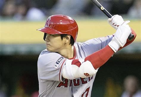 大谷翔平、技あり悪球打ちで適時打二塁打 ベース上で満面笑み大リーグデイリースポーツ Online