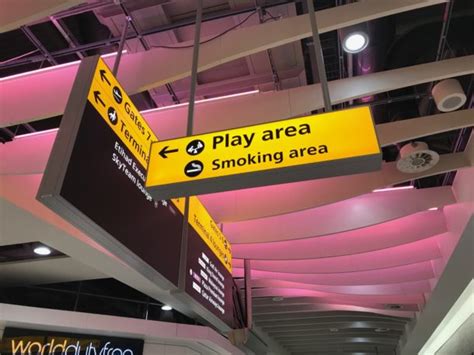 Where To Smoke Inside London Heathrow Airport Live And Lets Fly