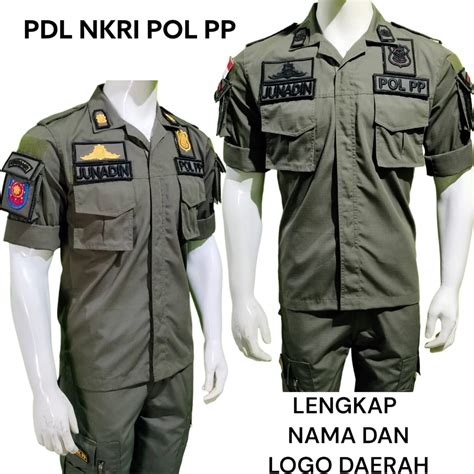 Jual Pdl Pol Pp Baju Seragam Satpol Pp Model Nkri Shopee Indonesia