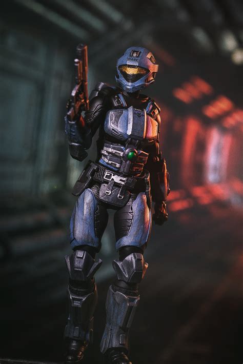 Finally Made A Custom Figure Of The Rookie From Odst Rhalo