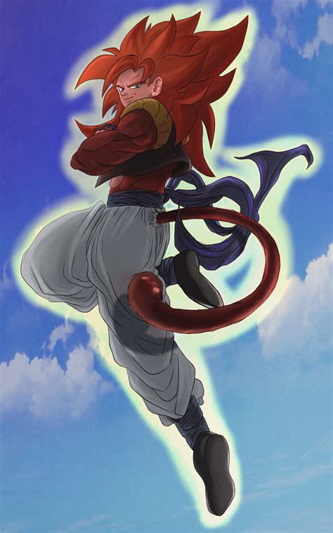 Gogeta Ssj4 Santiagomiw Illustrations Art Street