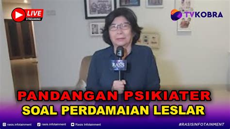 Live Mintarsih Psikiater Soal Perdamaian Lesty Dan Billar Youtube