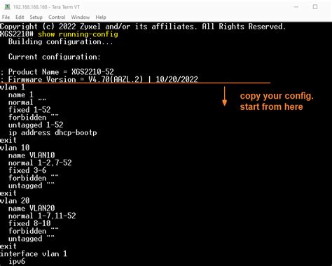 switch config compatibility zyxel community