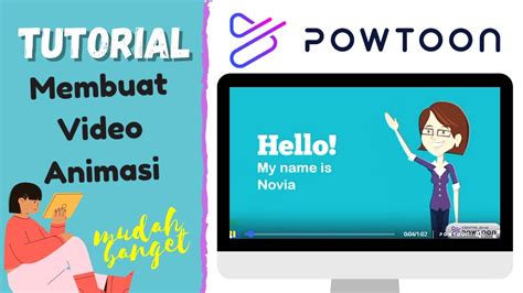 Cara Membuat Video Animasi Di Powtoon Tutorial Animasi Perkenalan