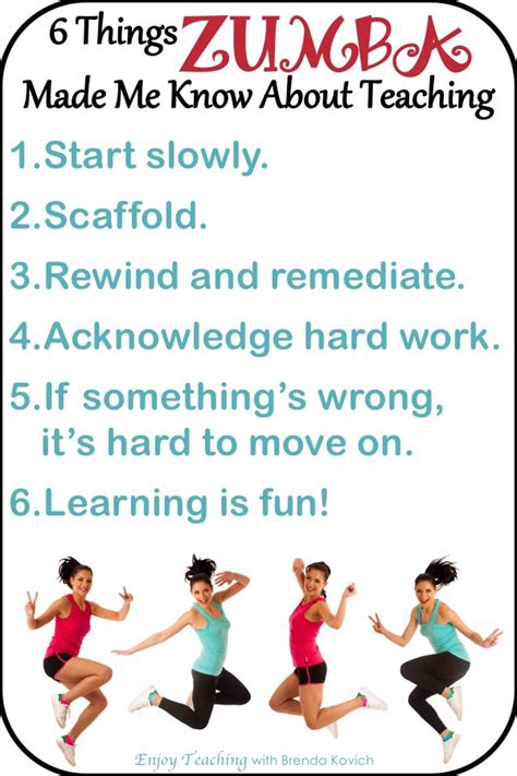 Zumba Steps - Enjoy Teaching