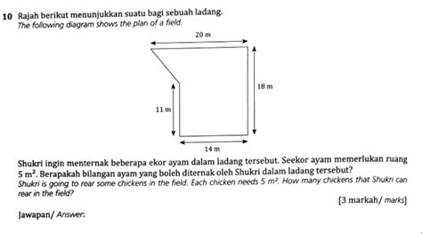 Solved Rajah Berikut Menunjukkan Suatu Bagi Sebuah Ladang The