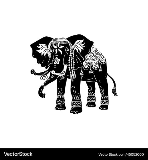 Tribal African Elephant Drawings