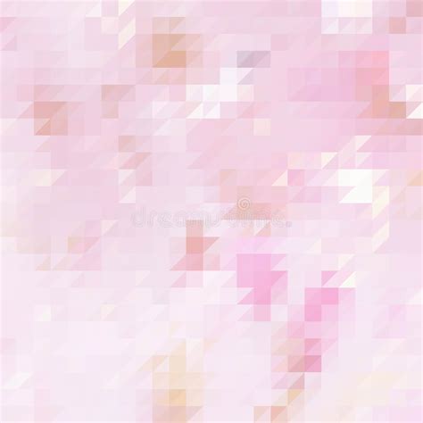 Light Pink Abstract Geometric Background Business Design Polygonal