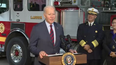 President Joe Biden announces funding to reopen 3 Philly fire companies