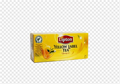 Teh Es Teh Lipton Lemon Teh Teh Kuning Makanan Label Eceran Png