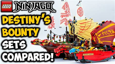 Which LEGO Ninjago Destiny's Bounty is the Best? | Comparison! | Brick ...