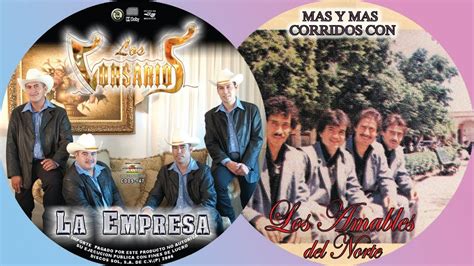 Los Amables Del Norte Vs Los Corsarios Mas Y Mas La Empresa Albums