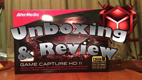 Avermedia Game Capture HD 2 Unboxing And Review Discount Codes In