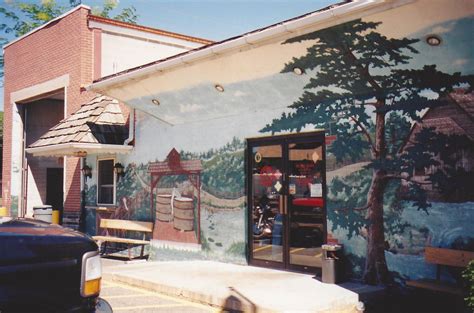 Beautiful Mural At The Minerva Dairy Cheese Factory In Minerva Ohio