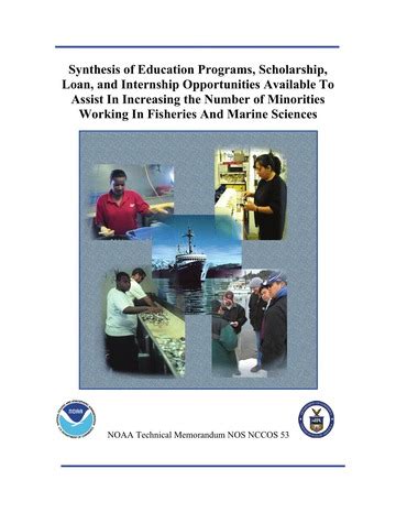 Synthesis of Education Programs, Scholarship, Loan, and Internship ... 