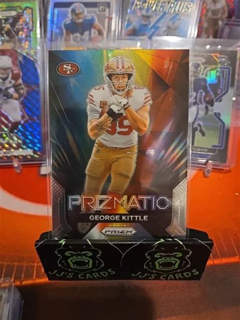 2023 24 PANINI PRIZM NFL GEORGE KITTLE N 18 49ers San Francisco