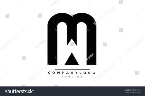 W Mw Wm Icon Monogram Letter Stock Vector Royalty Free 1873974538 Shutterstock