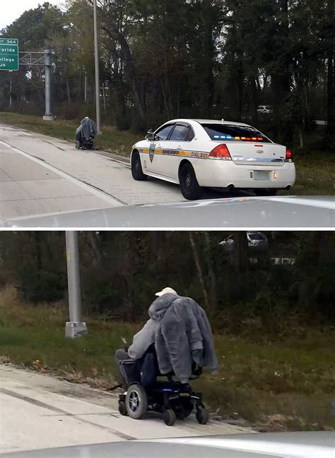 Apparently a high speed police chase took place today in my hometown ...