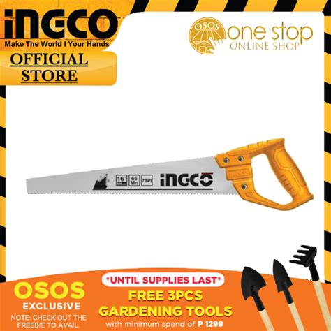 Ingco Original Super Select Fast Cut Hand Saw 16 Saw For Cutting Wood