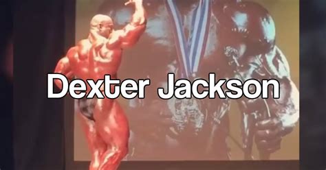 Dexter Jackson Posing Road To Mr Olympia Muscleopolis