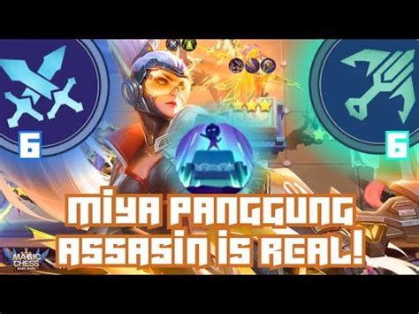 MIYA PANGGUNG 6 MARKSMAN 6 ASSASSIN RUNE BLAZING BLADE MUSUH AUTO