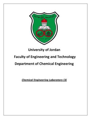 Fillable Online Engineering Ju Edu University Of Jordan Faculty Of