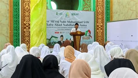 Unu Blitar Gelar Doa Bersama Peringati Isra Mi Raj Dan Abad Nu Nu