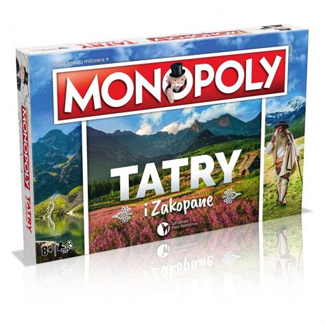 GRA PLANSZOWA MONOPOLY TATRY I ZAKOPANE Stan nowy 129 90 zł Sklepy