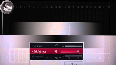 How To Set The Brightness Control On Your Tv Youtube